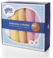 Kikko Pelenkák gyermek biopamutból Régi idők 70x70 (5 db) - pasztell, lányoknak