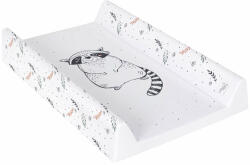 Ceba Pelenkázó alátét 2-szegélyes merev lappal (50x80) Comfort Raccoon
