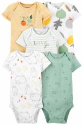 Carter´s CARTER'S Body rövid ujjú Veggies neutrál LBB 5 db PRO, méret 46