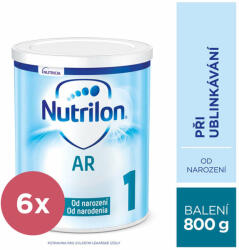 Nutrilon 6x NUTRILON 1 AR speciális kezdő tápszer 800 g, 0+
