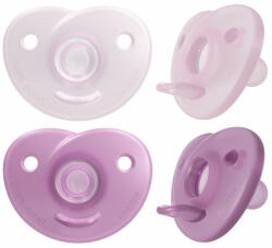 Philips Soothie cumi 0-6m lány, 2 db