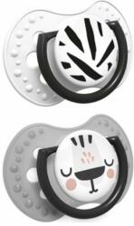LOVI Szilikon cumi dinamikus Salt&Pepper 3-6h 2 db - feedo