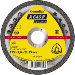Klingspor A 646 R 125 mm (340946) Disc de taiere