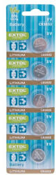 Extol gombelem klt. 5 db, Lítium, 3V, méret: (CR1632); hosszú étettartam, bliszteren (42052)