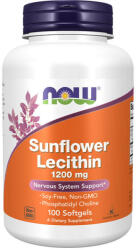 NOW Sunflower Lecithin 1200 mg (100 Capsule moi)