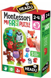 Headu Образователен пъзел Headu Montessori - Моят първи пъзел, В гората (HIT20133) - ozone