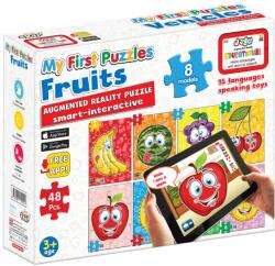 Jagu Educational Talking Puzzles - Primul meu puzzle cu fructe, 48 de piese (94-120)