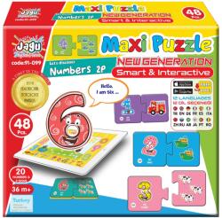 Jagu Educational Talking Puzzle - Numere 2, 48 de piese (91-099)