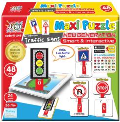 Jagu Educational Talking Puzzle - Semne, 48 piese (91-549)