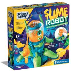 Clementoni Science & Play Creative Set - Faceți un robot dintr-un slime (61354)