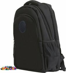 PIXIE CREW Ghiozdan școlar negru cu un panou mic (OLP1009PXB-05-24)