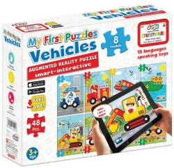 Jagu Educational Talking Puzzle - Cars, 48 de piese (94-106)