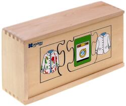 ANDREU Toys Дървен пъзел Andreu toys - Последователности (16160) - ozone