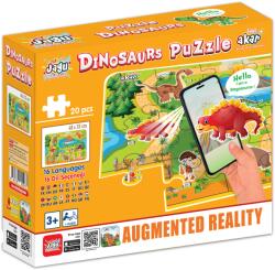 Jagu Puzzle educațional vorbitor Jagu - Dinozaur, 20 de piese (05-978)