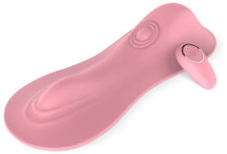 EasyToys Vibe Pad Tapping + Vibrating with Remote Control Pink Vibrator