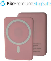 FixPremium - MagSafe PowerBank 5000mAh, rózsaszín