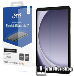 3mk Protection FLEXIBLE GLASS LITE előlap védő rugalmas edzett üveg - 1db, ultravékony, 0.16mm, 6H, 2.5D, A kijelző sík részét védi - SAMSUNG Galaxy Tab A9 Plus (SM-X210/X215/X216B)