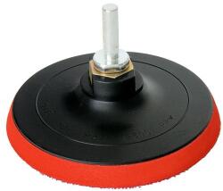 Strend Pro tépőzáras gumitányér, 125 mm, M14 menettel + adapter fúrógéphez (222317)