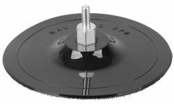 Strend Pro tépőzáras gumitányér, 125 mm, fúrógéphez (222337)