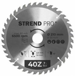 Strend Pro TCT vídiás körfűrészlap 190 x 2, 4 x 30/20 mm, 60T (2232029)