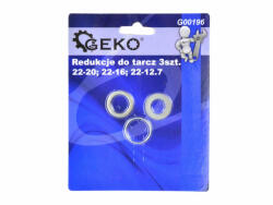 GEKO szűkítő gyűrű készlet, kőrfűrészhez, 3 db-os, Ø22 (G00196)