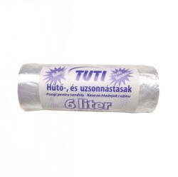 Tuti uzsi és hűtőtasak 30 x 50 cm ( 100 db / tömb ) 6 liter