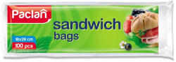Paclan szendvicszacskó 100db-os 18*28cm