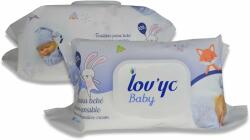 Lov'yc Baby Sensitive nedves törlőkendő 120db