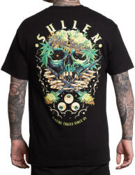 SULLEN Tricou bărbați SULLEN - CANNABIS BADGE - SCM6324_BK