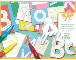 DJECO 3in1 képkészítő - A world to create, letters (DJ08998)