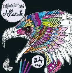 Napraforgó Könyvkiadó Csillogó kifestő - Állatok - book24