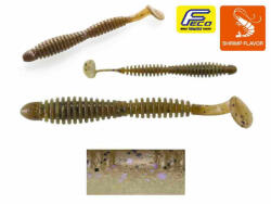TIEMCO LOCOISM FLEXY SHAD 3" 7.6cm #224 Electric Shiner