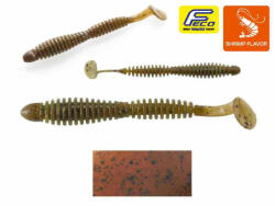 TIEMCO LOCOISM FLEXY SHAD 3" 7.6cm #102 GP/BKF