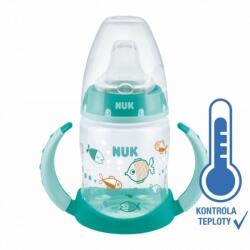 Nuk FC tanuló palack hőmérséklet-szabályozással 150ml - Zöld