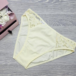 Free M Pamut bugyi csipke betéttel 2XL, Ecru 68369
