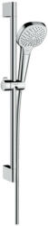 Hansgrohe Croma Select E, zuhanygarnitúra Multi EcoSmart 9 l/perc zuhanyrúddal 65 cm, fehér/króm, HAN-26581400 (HAN-26581400)