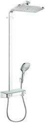 Hansgrohe Raindance E, Showerpipe 360 1jet termosztáttal ShowerTablet Select 300, króm, HAN-27288000 (HAN-27288000)