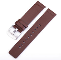 BSTRAP Fine Leather szíj Garmin Vivoactive 5, brown