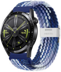 BSTRAP Elastic Nylon 2 szíj Garmin Vivoactive 5, blueberry