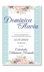 Personal Invitație de nuntă - Rustic Selectați cantitatea: 31 buc - 60 buc