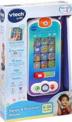 VTech Бебешка играчка Vtech - Интерактивен телефон (на английски език) (V537603) - baby