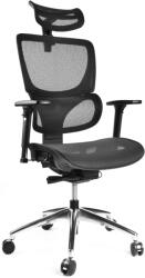 Mercury LUNA JNS-101A ergonómikus irodai szék, fekete