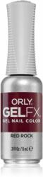 ORLY Gelfx Gel gél körömlakk UV / LED-es lámpákhoz árnyalat Red Rock 9 ml