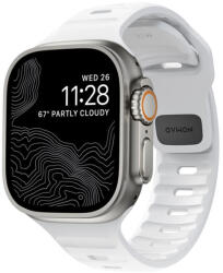 Nomad Sport Strap M/L, white - Apple Watch Ultra 2/1 (49mm) 9/8/7 (45mm)/6/SE/5/4 (44mm)/3/2/1(42mm) (NM01111085) - pcland