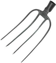 Evotools Furca Forjata Gri Carbon 8 inch, 4 dinti, Evotools 634190 (634190) Furca