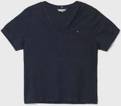 Tommy Hilfiger pamut póló női, sötétkék, WW0WW40584 - kék S - answear - 23 990 Ft