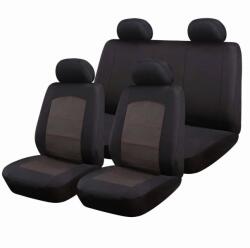 Ro Group Set Huse Scaune Auto pentru Ford Ka - New Style, Negru Grena, 9 bucati