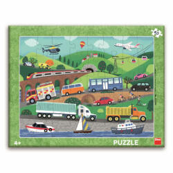 Dino puzzle Járművek 40 db (DI322264)