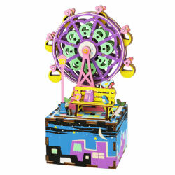 Robotime 3D puzzle játék doboz kis körhinta (AM402)