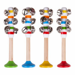 Bigjigs Toys kézi Csíkos csilingelő 1 db (BJ931-1)